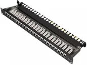 Pozostałe akcesoria sieciowe - Extralink CAT6A STP Patchpanel 24 porty EX.28266 - miniaturka - grafika 1