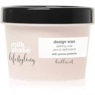 Kosmetyki do stylizacji włosów - Milk Shake Lifestyling Design Wax Nabłyszczający Wosk do Włosów 100 ml - miniaturka - grafika 1