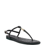 Sandały damskie - Patrizia Pepe Skórzane sandały - miniaturka - grafika 1