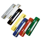 Spinacze i klipsy do papieru - ESSELTE Mechanizm skoroszytowy biały (25) ET5478 - miniaturka - grafika 1