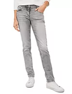 Spodnie damskie - Cecil Damskie spodnie jeansowe luźne, Grey Used Wash, 31W / 32L - miniaturka - grafika 1