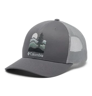 Columbia Unisex Mesh Snap Back, Zatrzaskowa czapka, City Grey, Get Hiked, O/S - Czapki damskie - miniaturka - grafika 1