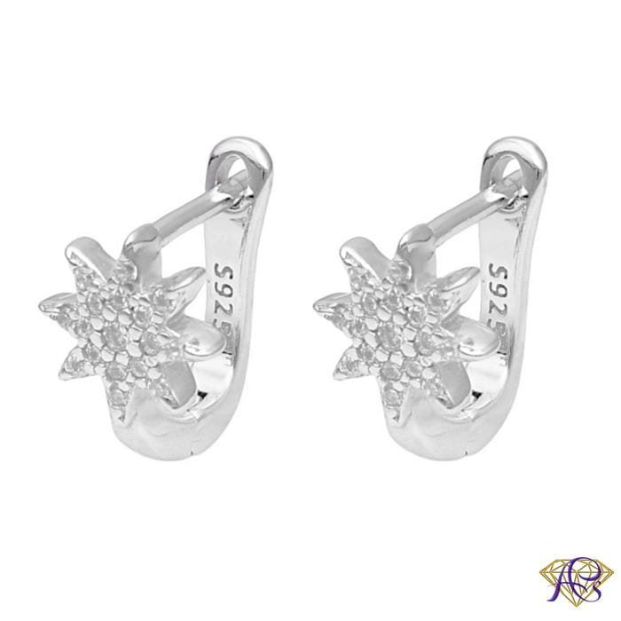 Srebrne kolczyki Ag 925 gwiazdki IM3530124ER