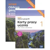 Podręczniki do technikum - Pakiet NOWE Oblicza geografii 1. Podręcznik i karty pracy ucznia. Liceum i technikum. Zakres podstawowy. Edycja 2024 - miniaturka - grafika 1