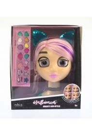 Lalka do makijażu zmieniająca kolor oczu Influencer - Zabawy w naśladowanie dorosłych Lalka do makijażu zmieniająca kolor oczu Influencer - Zabawy w naśladowanie dorosłych - miniaturka - grafika 1