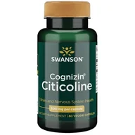 Suplementy naturalne - SWANSON Cognizin Citicoline 500 mg (60 kaps.) - miniaturka - grafika 1