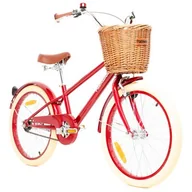 Rowery - Rower dziecięcy GERMINA Vintage 20 cali dla chłopca Czerwony - miniaturka - grafika 1