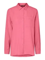 Bluzki damskie - Pieces Bluzka "Sastina" w kolorze jasnoróżowym - miniaturka - grafika 1