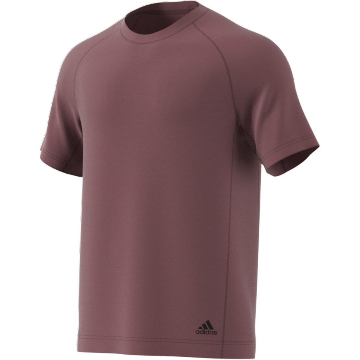 Koszulka męska adidas PERFORMANCE YOGA bordowa HC2642-S