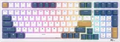 Klawiatury - Klawiatura Royal Kludge Klawiatura mechaniczna Royal Kludge RK98 RGB, Red switch niebieska - miniaturka - grafika 1