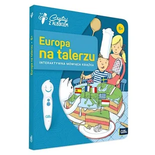 Czytaj z Albikiem Europa na talerzu 93059 - Kolorowanki, wyklejanki - miniaturka - grafika 1