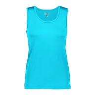 Koszulki i topy damskie - CMP – F.lli Campagnolo Damska koszulka ze streczu, tank top, koszulka i koszulka polo niebieski Ocean D46 - miniaturka - grafika 1