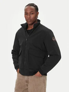 Napapijri Kurtka bomber A-Giovi NP0A88U2 Czarny Regular Fit - Kurtki męskie - miniaturka - grafika 1