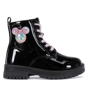 Trzewiki Mickey&Friends CM-AW24-137DSTC Czarny - Buty dla dziewczynek - miniaturka - grafika 1