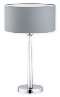 Lemir Orso lampka stołowa 1 pł. / chrom + szary O2878 L1 CH + SZA - Lampy stojące - miniaturka - grafika 1
