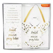 Breloczki dla dzieci - Zawieszka Anioł zawsze przy Tobie - miniaturka - grafika 1