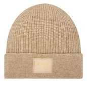 Czapki damskie - Czapka Guess AW5436 POL03 Beżowy - miniaturka - grafika 1