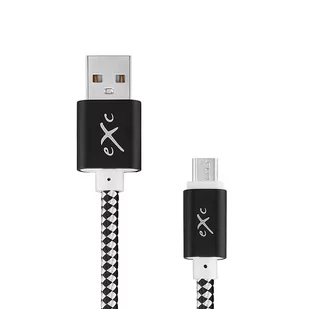 Kabel USB eXc Diamond USB A micro USB M/M Srebrny 1.5m - Kable USB - miniaturka - grafika 3