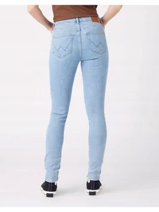WRANGLER HIGH RISE SKINNY CHER W27H47X17 26/30 - Spodnie damskie - miniaturka - grafika 1
