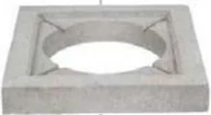 Odwodnienia, kanały i akcesoria - Magnaplast Obudowa betonowa pokrywy 34520 - miniaturka - grafika 1