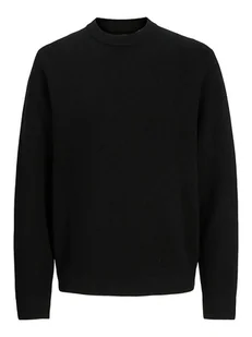 Jack & Jones Sweter w kolorze czarnym - Swetry męskie - miniaturka - grafika 1