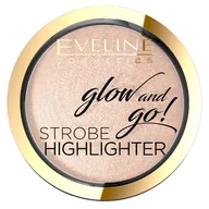 Rozświetlacze do twarzy i ciała - Eveline Eveline Glow&Go Rozświetlacz do twarzy 01 Champagne - miniaturka - grafika 1