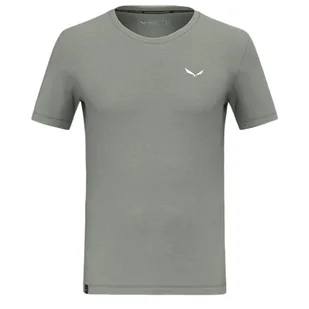 Salewa Eagle Minilogo Merino T-Shirt męski, zielony, L - Koszulki męskie - miniaturka - grafika 1