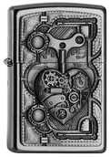 Trafika - Zippo 2.005.032 Steam Punk Heart Collection Spring 2016 zapalniczka z satynowym wykończeniem 2.005.032 - miniaturka - grafika 1