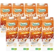 Napoje roślinne - Natumi Napój owsiano-migdałowy bez dodatku cukrów Zestaw 8 x 1 l Bio - miniaturka - grafika 1