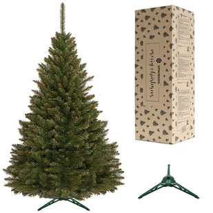 Sztuczna choinka 200 cm świerk kaukaski drzewko świąteczne - Choinki - miniaturka - grafika 1