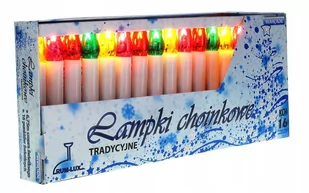Tradycyjne Polskie Lampki Choinkowe Kolorowe 3W B - Oświetlenie świąteczne - miniaturka - grafika 1