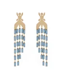 Kolczyki - Patrizia Pepe Kolczyki 2J2512/M059-C210 Błękitny - miniaturka - grafika 1