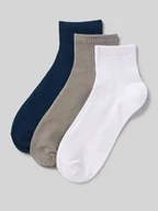 Skarpetki męskie - Skarpety z prążkowanymi wykończeniami w zestawie 3 szt. model ‘NICK’ - miniaturka - grafika 1