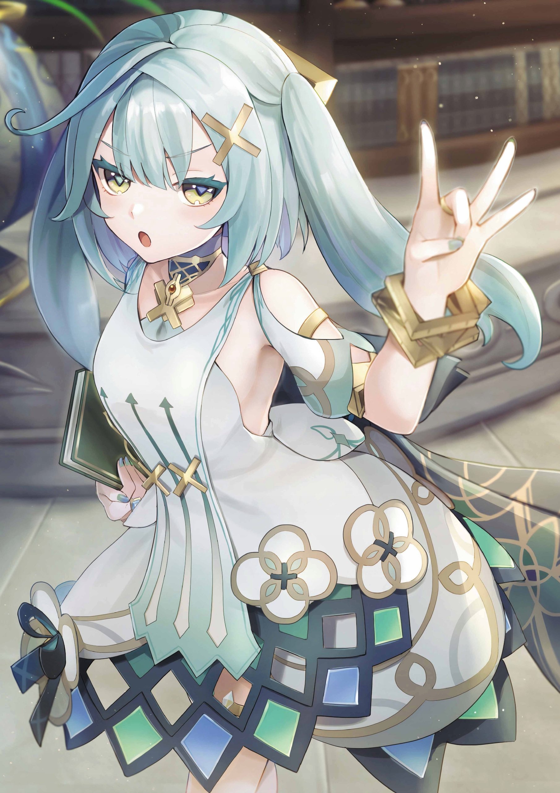 Plakat A3 Genshin Impact Anime Gra Faruzan