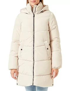 Bestseller A/S VMHALSEY Coat BOOS płaszcz damski, Oatmeal, S, Oatmeal, S - Płaszcze damskie - miniaturka - grafika 1