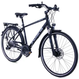 Rower trekkingowy INDIANA X-Road 5.0 M19 28 cali męski Czarny - Rowery - miniaturka - grafika 1