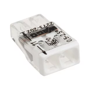 Szybkozłączka 2 x 2.5 mm 100 szt. WAGO - Kostki, złączki, wtyczki - miniaturka - grafika 1