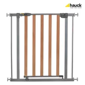 Zabezpieczenia dla dzieci - Hauck Barierka bezpieczeństwa Wood Lock Safety Gate - miniaturka - grafika 1