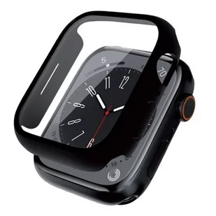 Etui CRONG Hybrid Watch Case do Apple Watch 4/5/6/SE (44 mm) Czarny - Akcesoria do smartwatchy - miniaturka - grafika 1