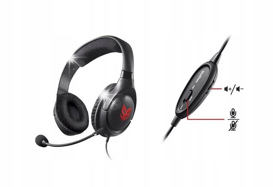 Creative Labs Sound Blaster Blaze słuchawki dla graczy gamingowe mikrofon