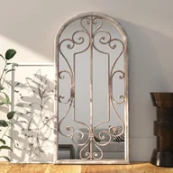 Lustra - Lumarko Lustro do wnętrz, kolor piaskowy, 100x45 cm, żelazne - miniaturka - grafika 1