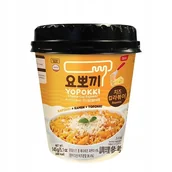 Szybkie dania obiadowe - Rapokki (ramen+yoppoki) Cheese serowy 145g YOUNG POONG - miniaturka - grafika 1