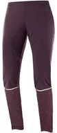 Spodnie sportowe damskie - Salomon Spodnie Lightning Lightshell W Winetasting/Mauve Wine C13632 - miniaturka - grafika 1