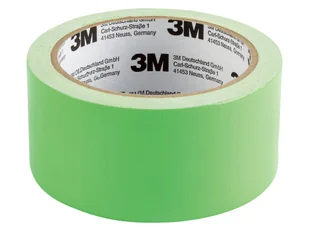 3M Taśma tkaninowa, 10 m (neonowy/zielony) - Folie i taśmy malarskie - miniaturka - grafika 1
