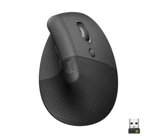 Logitech MX pionowa-ergonomiczna optyczna czarna 910-006495 - Myszki - miniaturka - grafika 1