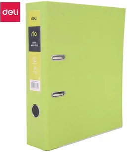 Zielony segregator Deli A4/76mm B20160 - Segregatory - miniaturka - grafika 1