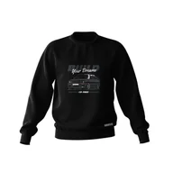 Odzież do sportów motorowych - Czarna bluza BMW E30 Build your dreams-XS - miniaturka - grafika 1