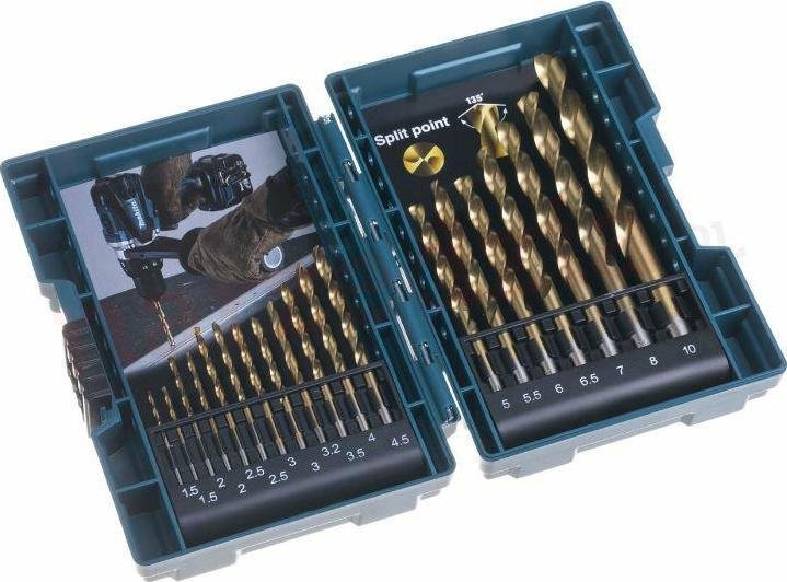 Makita Wiertło ZEST.WIERT.TYTAN HSS-G TIN 19szt.