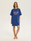 Bielizna nocna - Koszula nocna Kellie Bloovii niebieski M - miniaturka - grafika 1