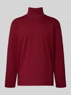 Swetry męskie - Golf o kroju regular fit z mieszanki bawełny - miniaturka - grafika 1